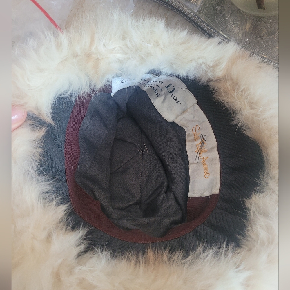 Christian Dior Vintage Fur Bucket Hat - Picture 4 of 15